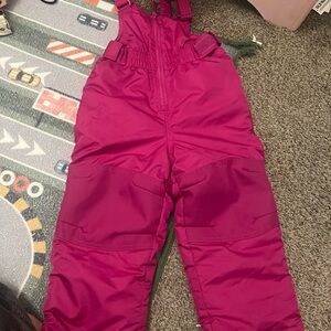 Cat & Jack Fuchsia Overalls
